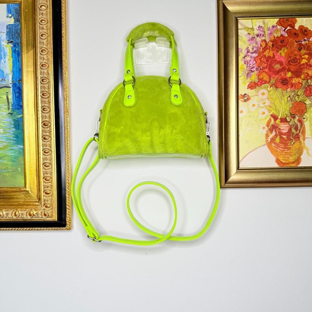 Neon Lime 'Rich B*tch' Crossbody Bag - Picture 2 of 5